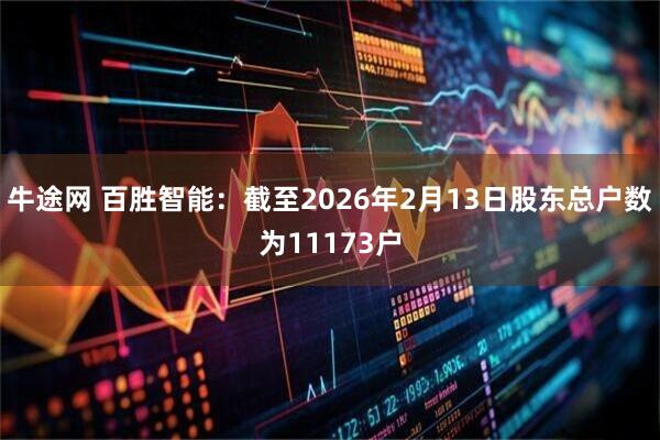 牛途网 百胜智能：截至2026年2月13日股东总户数为11173户